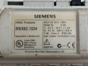 Siemens Rwx62.7034 Building Controller Module 50/60Hz Ac 24V