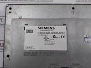 Siemens 1P 6Av6 643-5Cd20-0Ps1 Operator Interface S C-b5H56270 Mp277 10 Touch