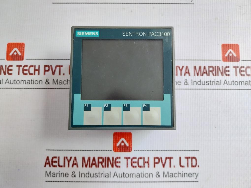 Siemens Sentron Power Monitoring Device 100-240v, 50/60hz 7km3133-0ba00-3aa0 In Used