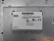 Siemens 1P 6Av6 643-5Cd20-0Ps1 Operator Interface S C-b5H56261 Dc 24V 0.8A