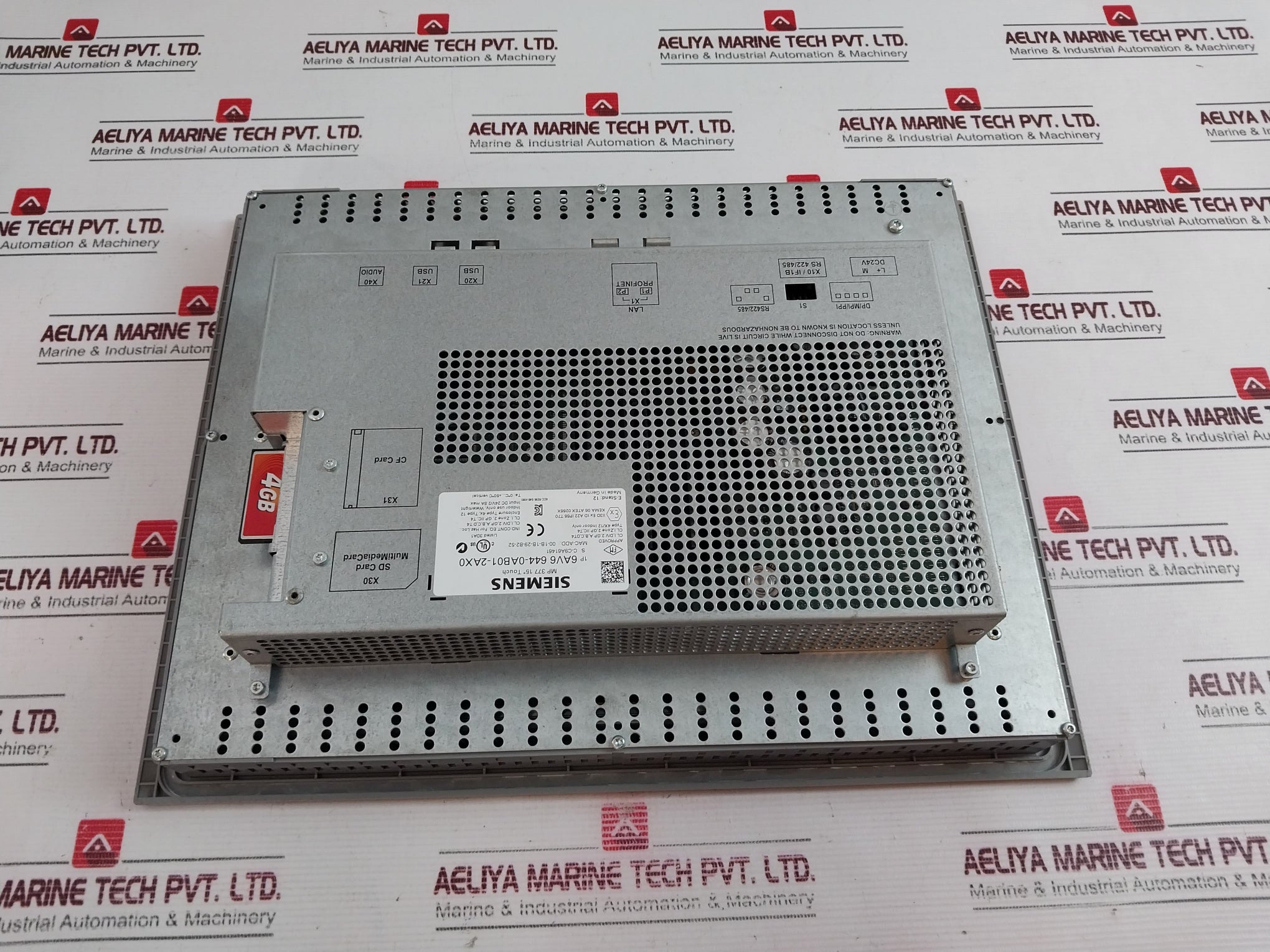 Siemens Simatic 1P 6Av6 644-0Ab01-2Ax0 Touch Panel