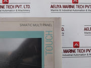 Siemens 6Av6 545-0Da10-0Ax0 Operator Interface Touch-12 Tft Dc24V