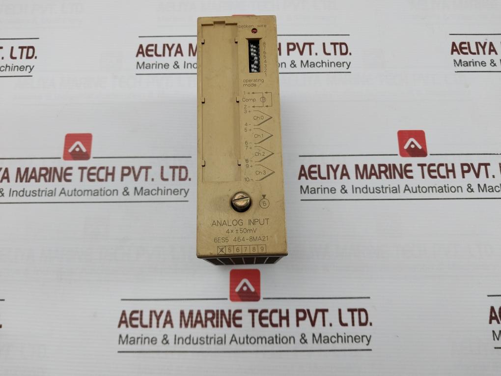 Siemens Simatic S5 6Es5 464-8Ma21 Analog Input Module