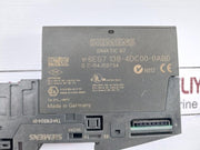 Siemens Simatic S7 6Es7 138-4Dc00-0Ab0 Electronic Module 5V Dc 204 Khz 60C