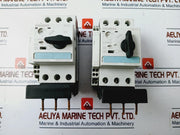 Siemens Sirius 3Rv1021-1Ga10 Circuit Breaker W/ Auxiliary Switch 3Rv1901-2A 