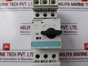 Siemens Sirius 3Rv1721-1Dd10 Circuit Breaker 600Y/347V~ 50/60Hz