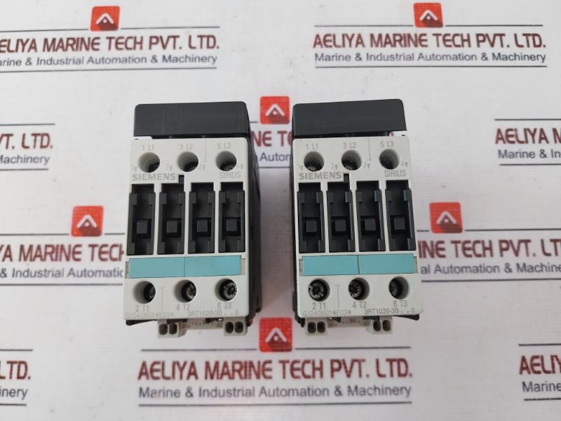 Siemens Sirius 3Rt1026-3B..0 Power Contactor 40A 690V 5Ka