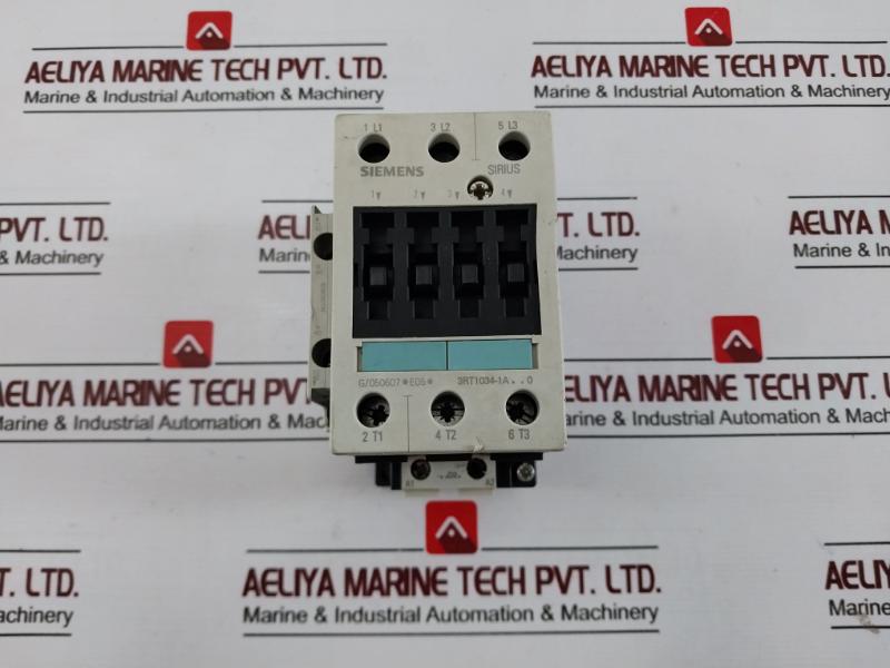 Siemens Sirius 3Rt1034-1Ad20 Power Contactor 10A / 240V Ie Ac-1: 50A