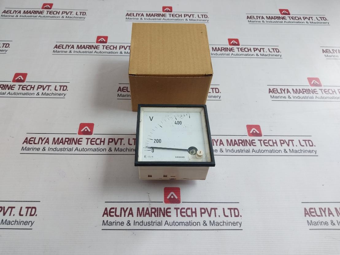 Siemens 0-400/500V Voltmeter