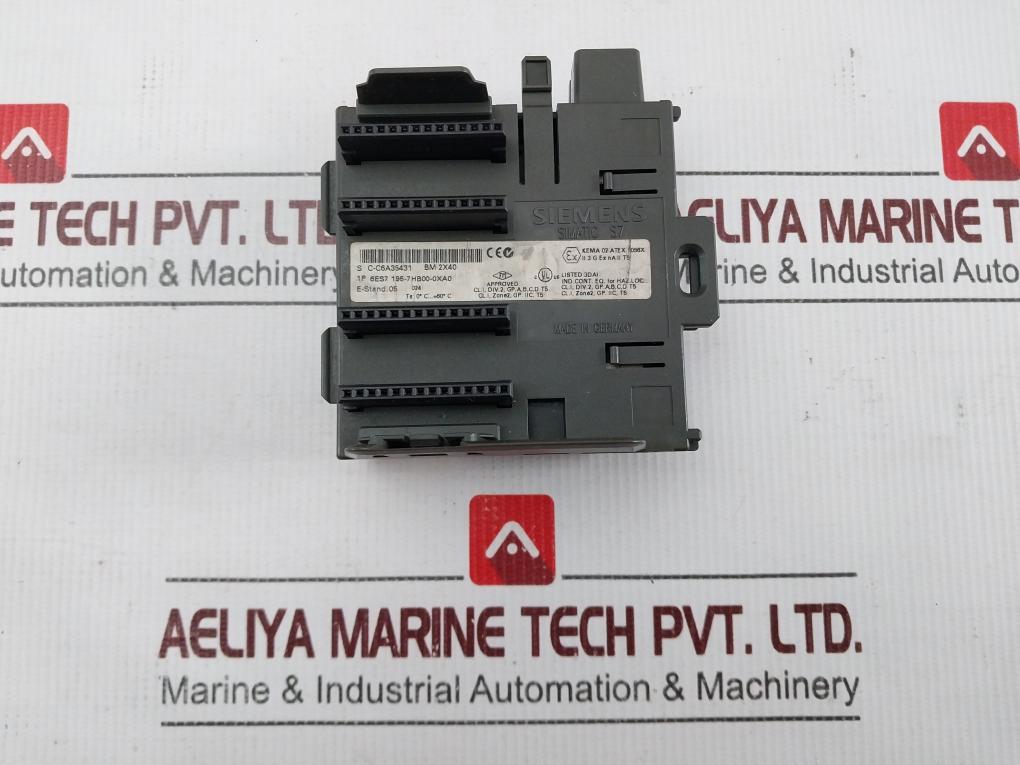 Siemens 6Es7 195-7Hb00-0Xa0 Bus Module Bm 2X40.