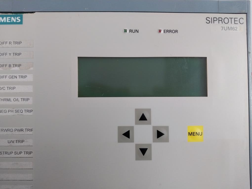 Siemens 7Um6211-5Eb92-0Fa0/Ff Generator Protection 110-250 V Dc 5A