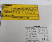 Siemens 7Um6211-5Eb92-0Fa0/Ff Generator Protection 110-250 V Dc 5A