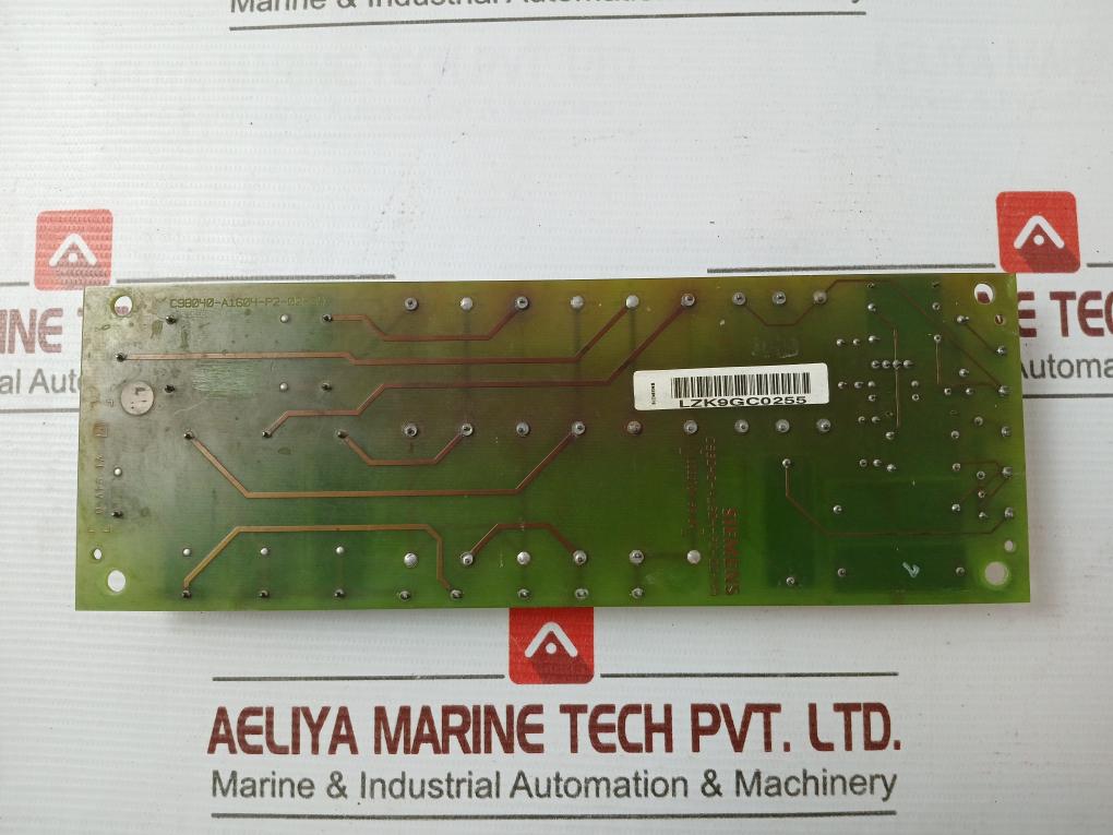Siemens C98043-a1604-l Control Board C98040-a1604-p2-02-86 V1 94V-0