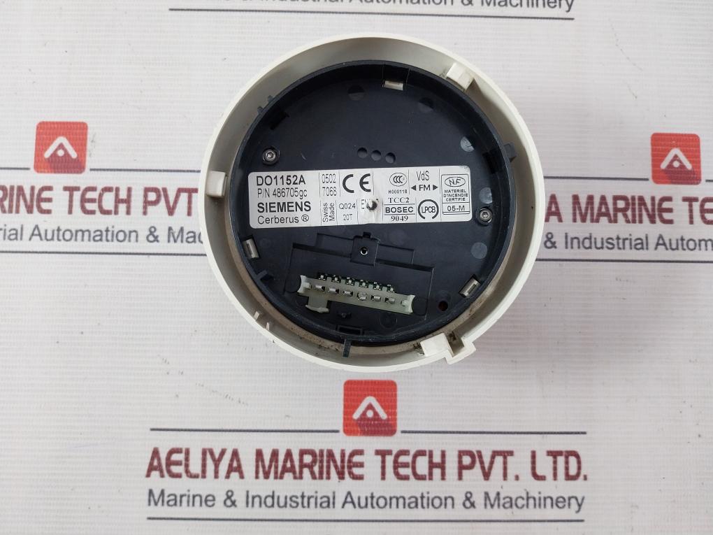 Siemens Do1152A Smoke Detector 486705Gc