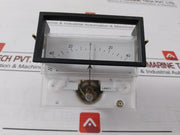 Sifam Analog Ammeter 40-0-40 A, 75-0-75Mv, 5-0-5Ma Nom
