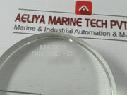 Sight Glass 4” Asme Lens Din 7080-25 By Maxos - Used