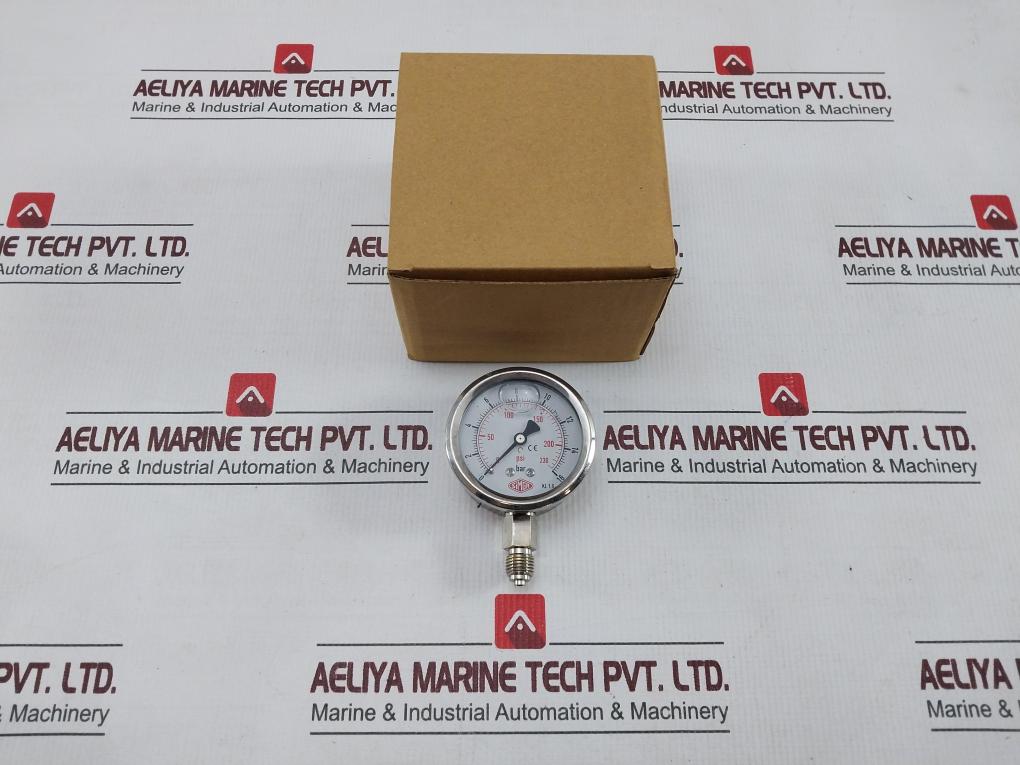 Sigma 0-230 Psi Pressure Gauge 0-16 Bar
