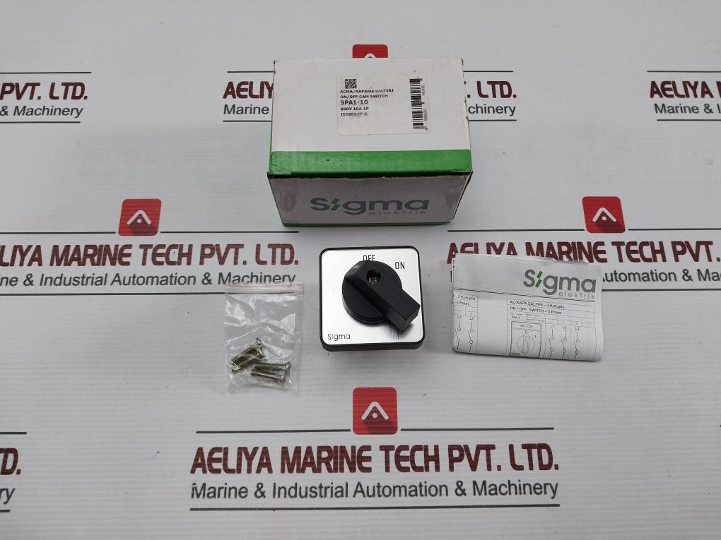 Sigma Spa1-10 Rotary Switch 690V