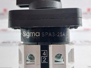 Sigma Spa3-25A Rotary Switch 50-60Hz New