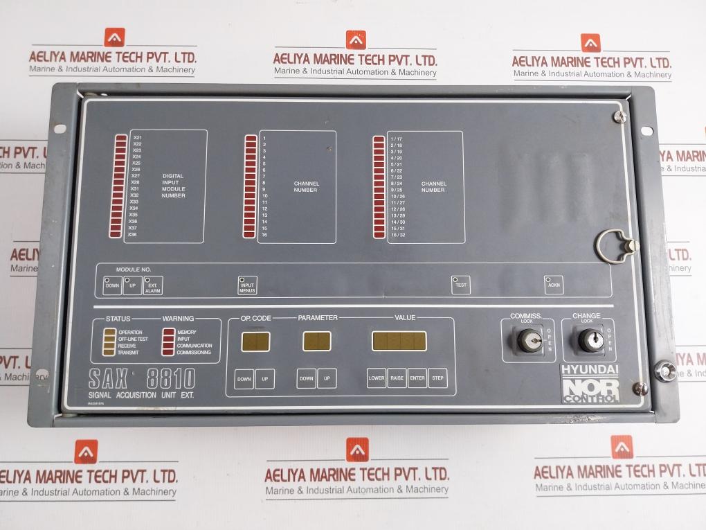 Signal Acquisition Unit By Norcontrol Vt25-373-99/X9 Sax 8810