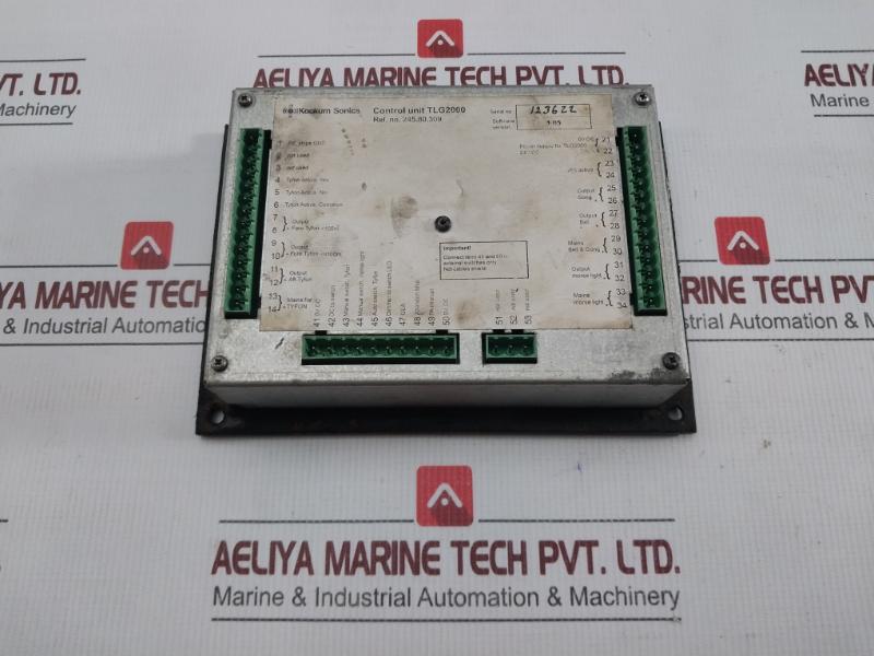 Signal Control Unit Kockum By Sonics 24vdc Tlg2000