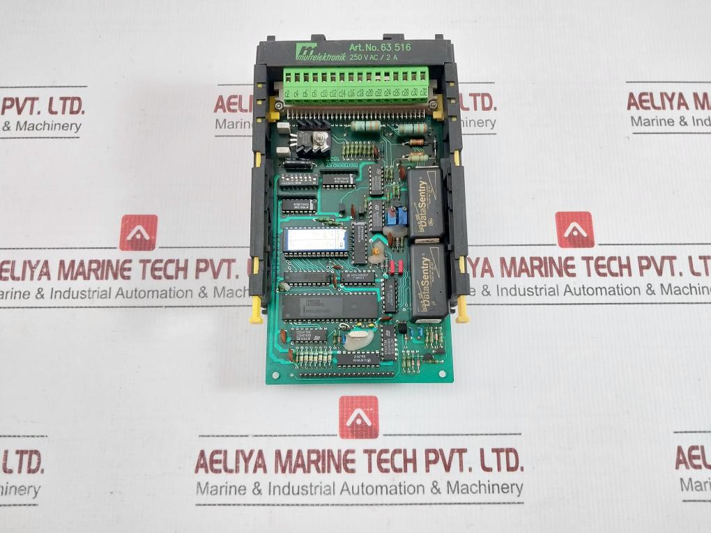 Signal Processing Board W/ Eurocard Holder 250vac/2a Murrelektronik 63 516