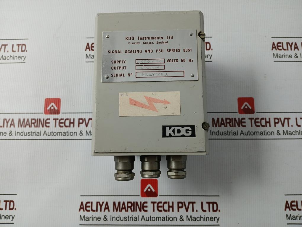 Signal Scaling And Psu Unit 220v/50hz By Kdg Instruments Series 8351
