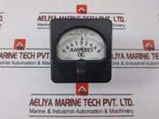Simpson M-10485-3 Lincoln Panel Meter 8-0-8 Amperes Dc