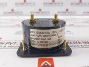 Simpson M-10485-3 Lincoln Panel Meter 8-0-8 Amperes Dc