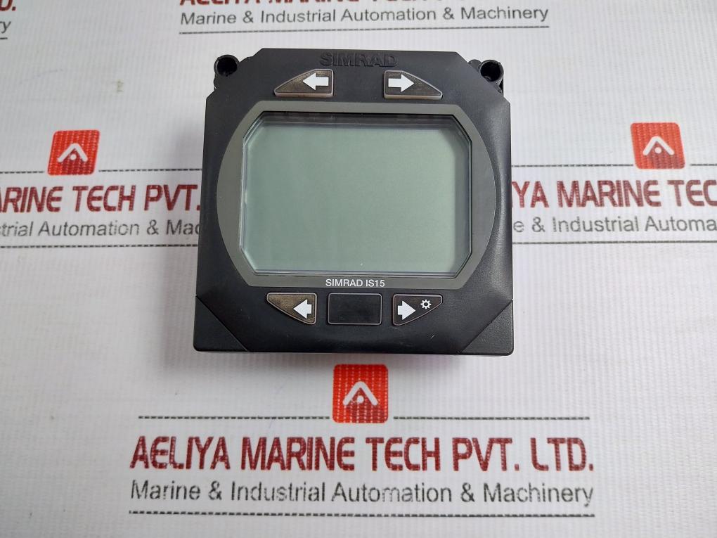 Simrad Marine Instrument Display Unit 12v Dc Is15 Combi In Used