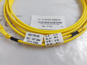 Single Mode Duplex Fiber Optic Patch Cable Set Ftek-Dx-Sm-Sc/St-Pc-02m - 270 Gm