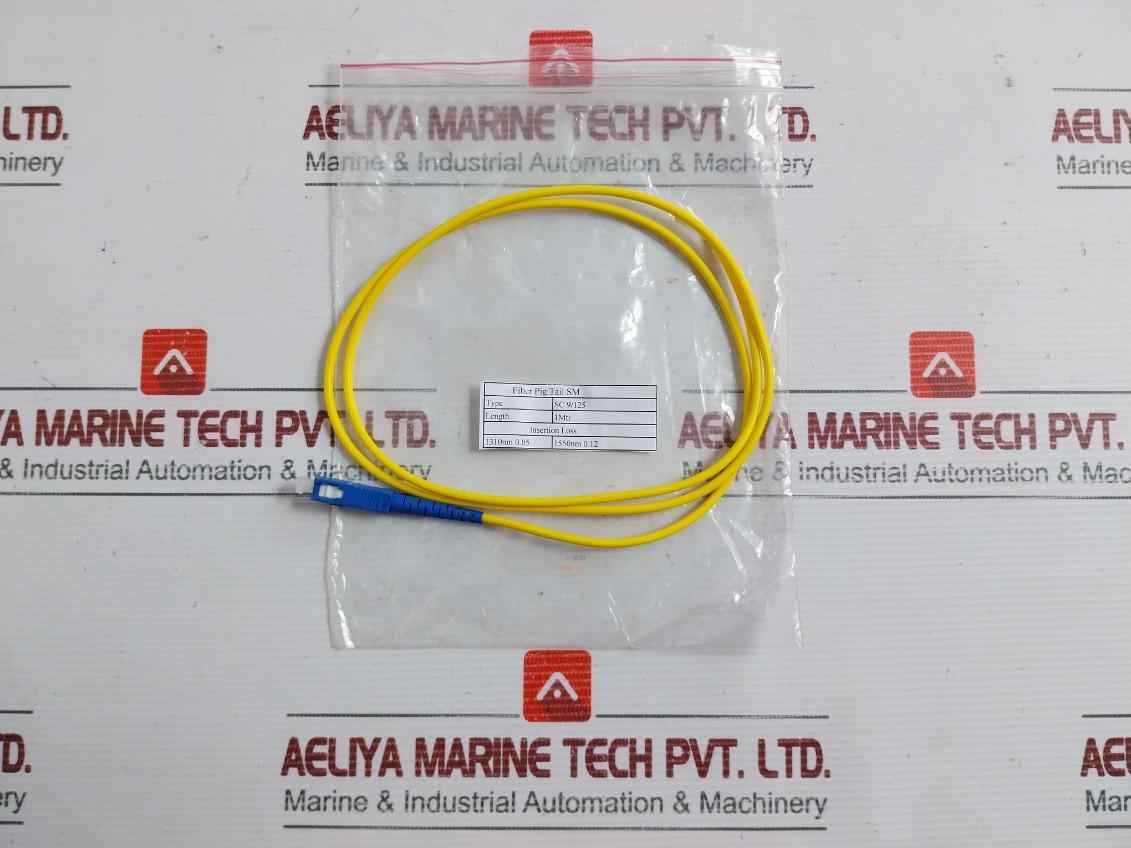 Sm-3.0X6.1 Pvc Sc 9/125 Single Mode Optical Fiber Pigtail Cable 1M