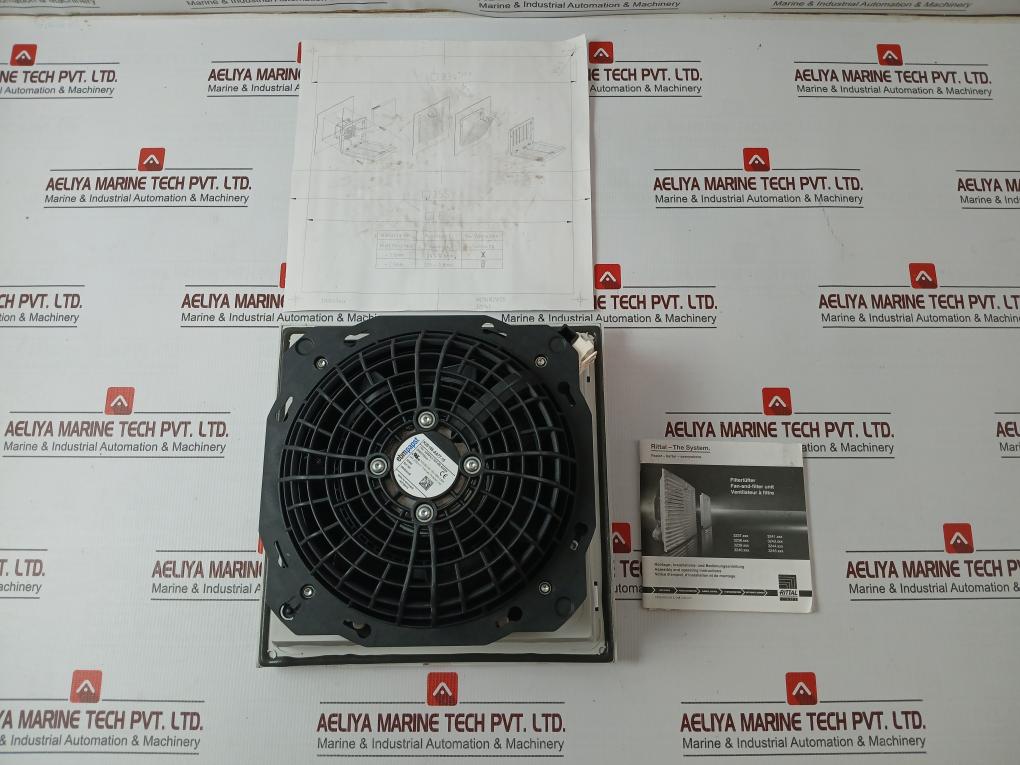 Rittal Sk 3241.110 Cabinet Electric Filter Fan 115V 50/60Hz 325960