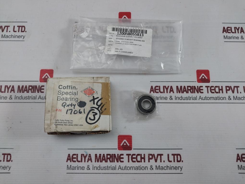 Skf 6201-2rsh Ball Bearing 17061 X44