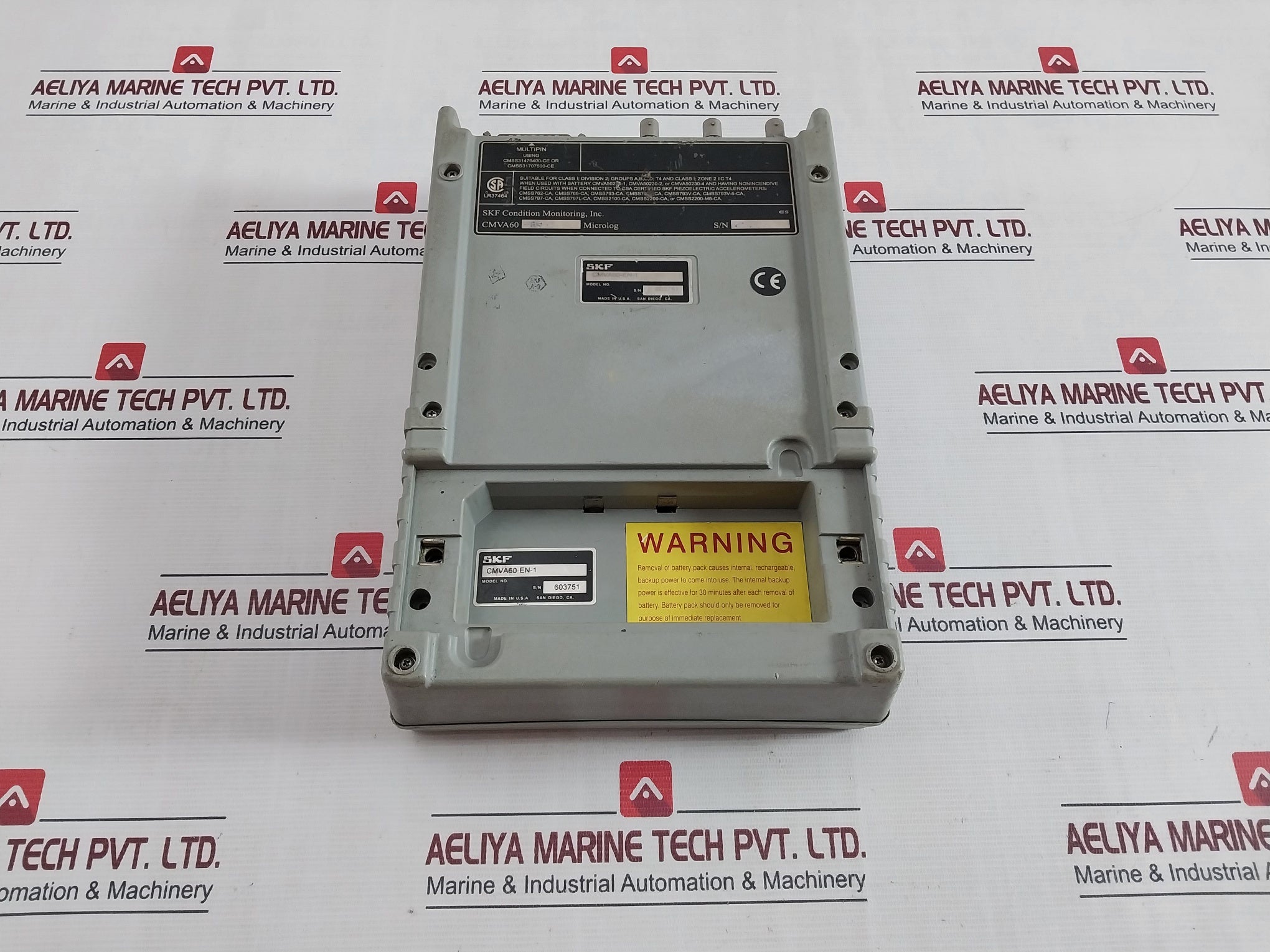 Skf Cmva60-en-1 Microlog Data Analyzer (Not Working)..