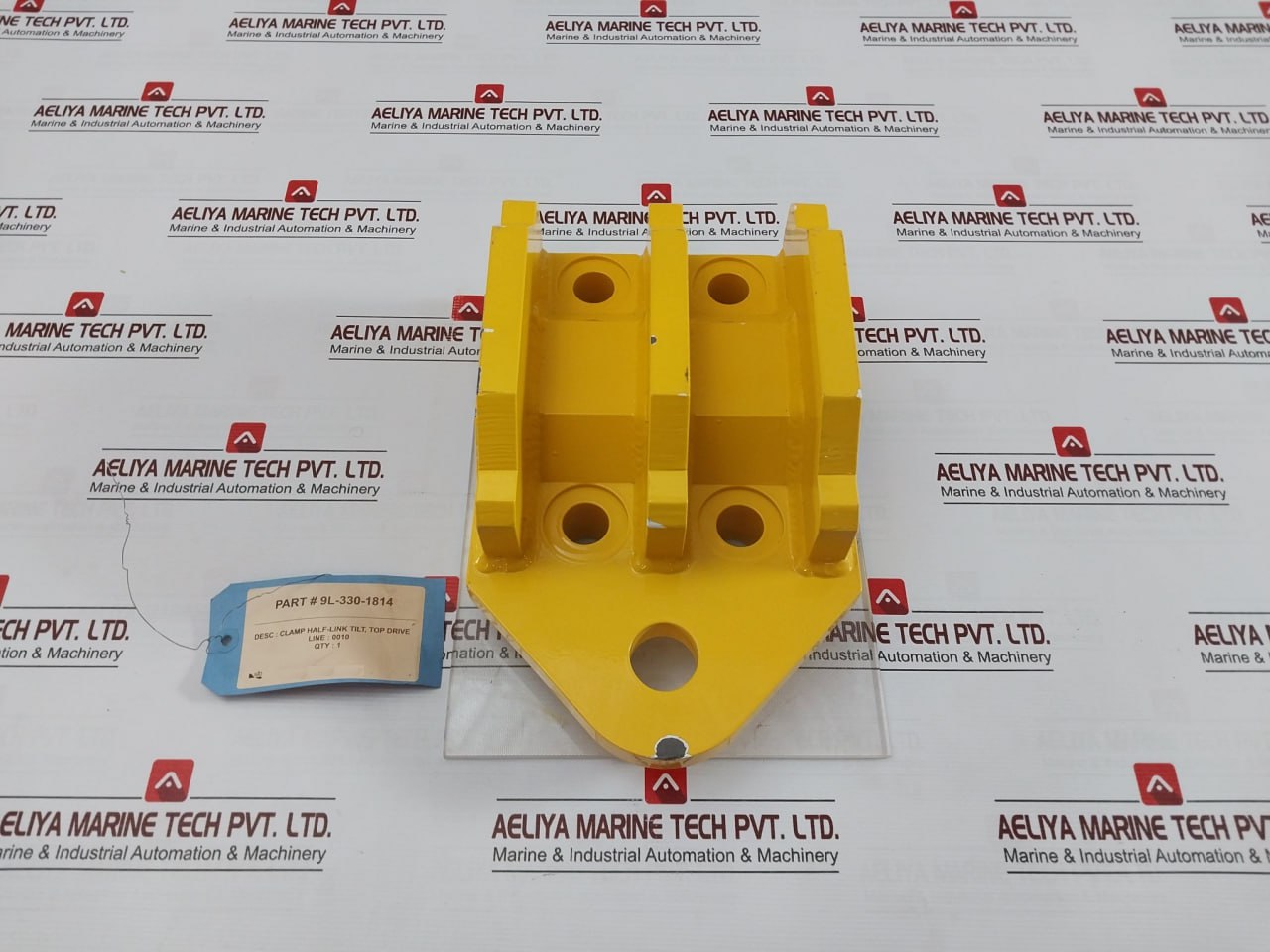 Slb 9L-330-1814 Clamp Half-link Tilt, Top Drive Rev: 02