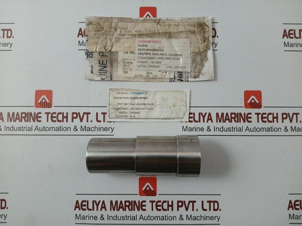 Sleeve Cargo Oil Pump Automatic Unload System Brand In Shinko Sk 40m 23a