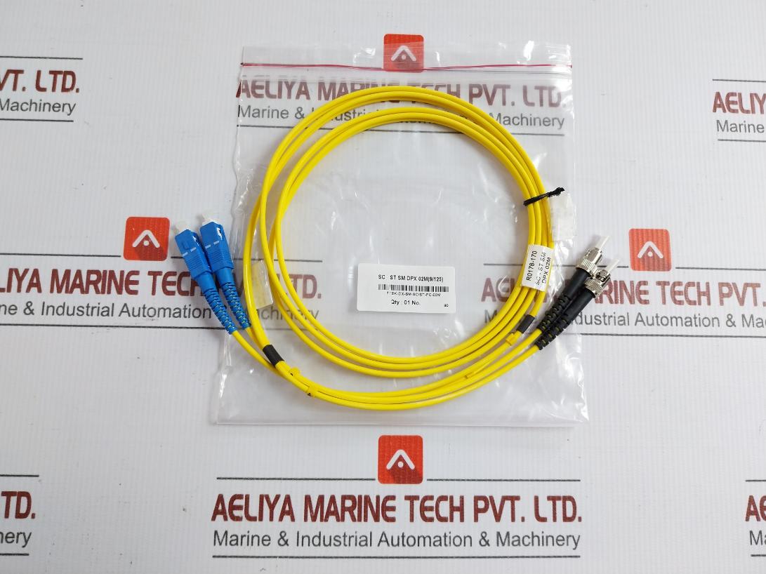 Sm Dpx 02m (9/125)Fiber Optic Patch Cord R0178-170 Sc-St