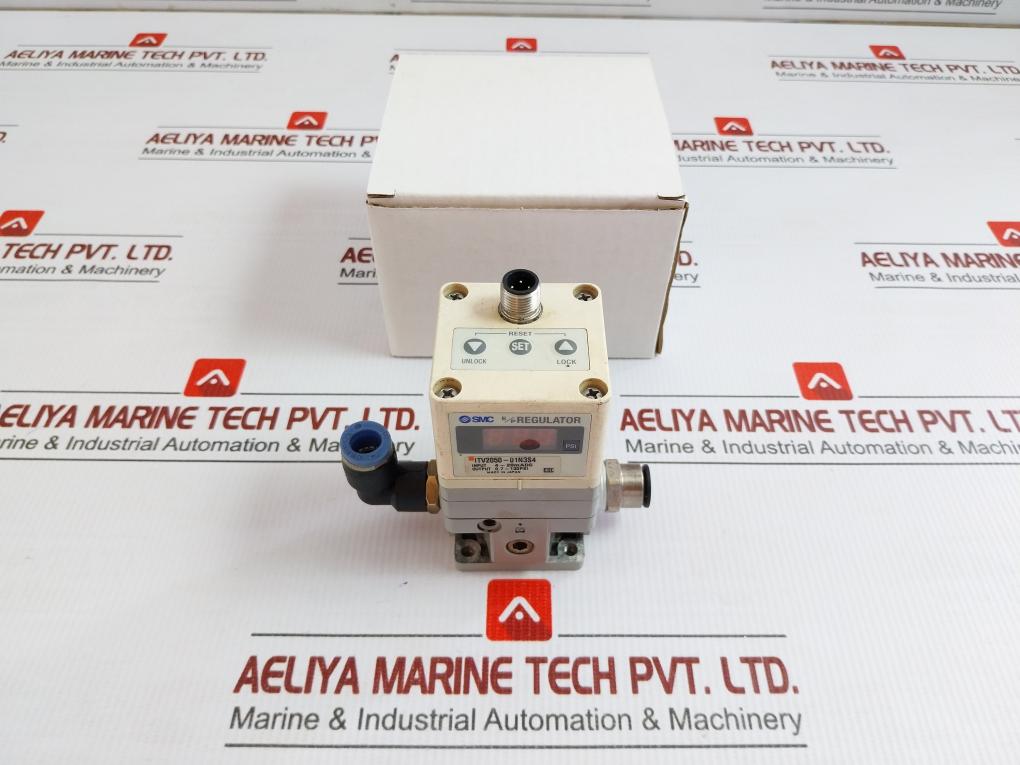 Smc 0.7-130psi Electro-Pneumatic Regulator Itv2050-01n3s4