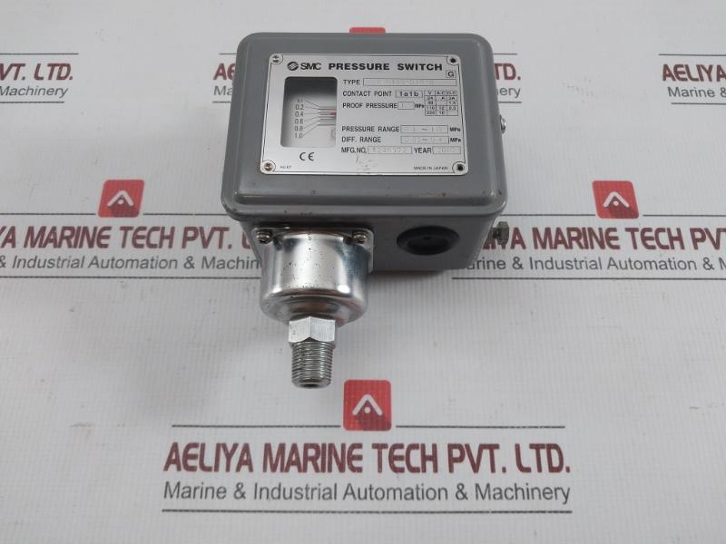 Smc Isg130-030-Q Pressure Switch 0.1-1.0 Mpa