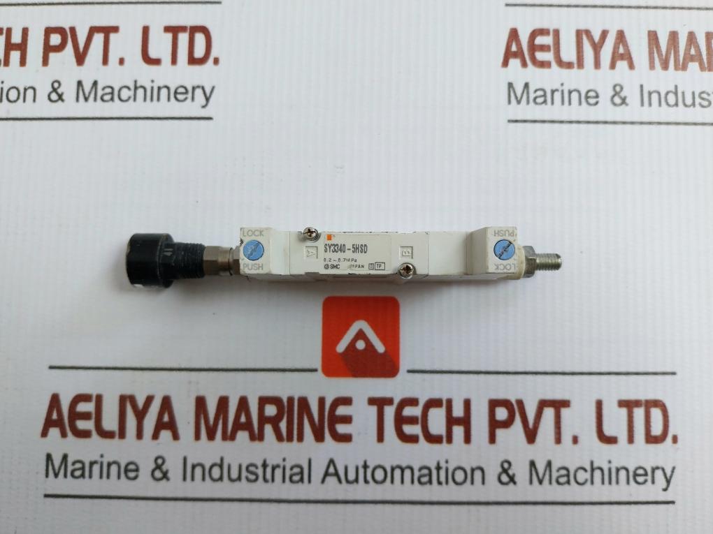 Used Condition Pneumatic Interface Regulator By Smc Sy3340-5hsd