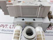 Smc Sy5000 Solenoid Valve 24Vdc Sy5140-5Mz Ss5Y5-bgg01 0.15~0.7Mpa