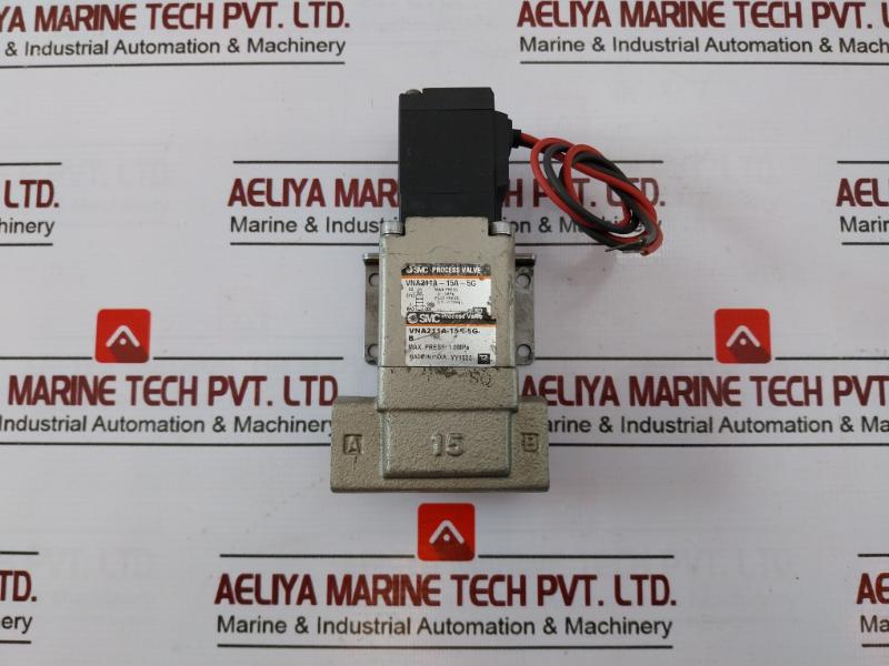 Smc Vna211A-15A-5G Process Valve 1.0Mpa, Dc21-26V