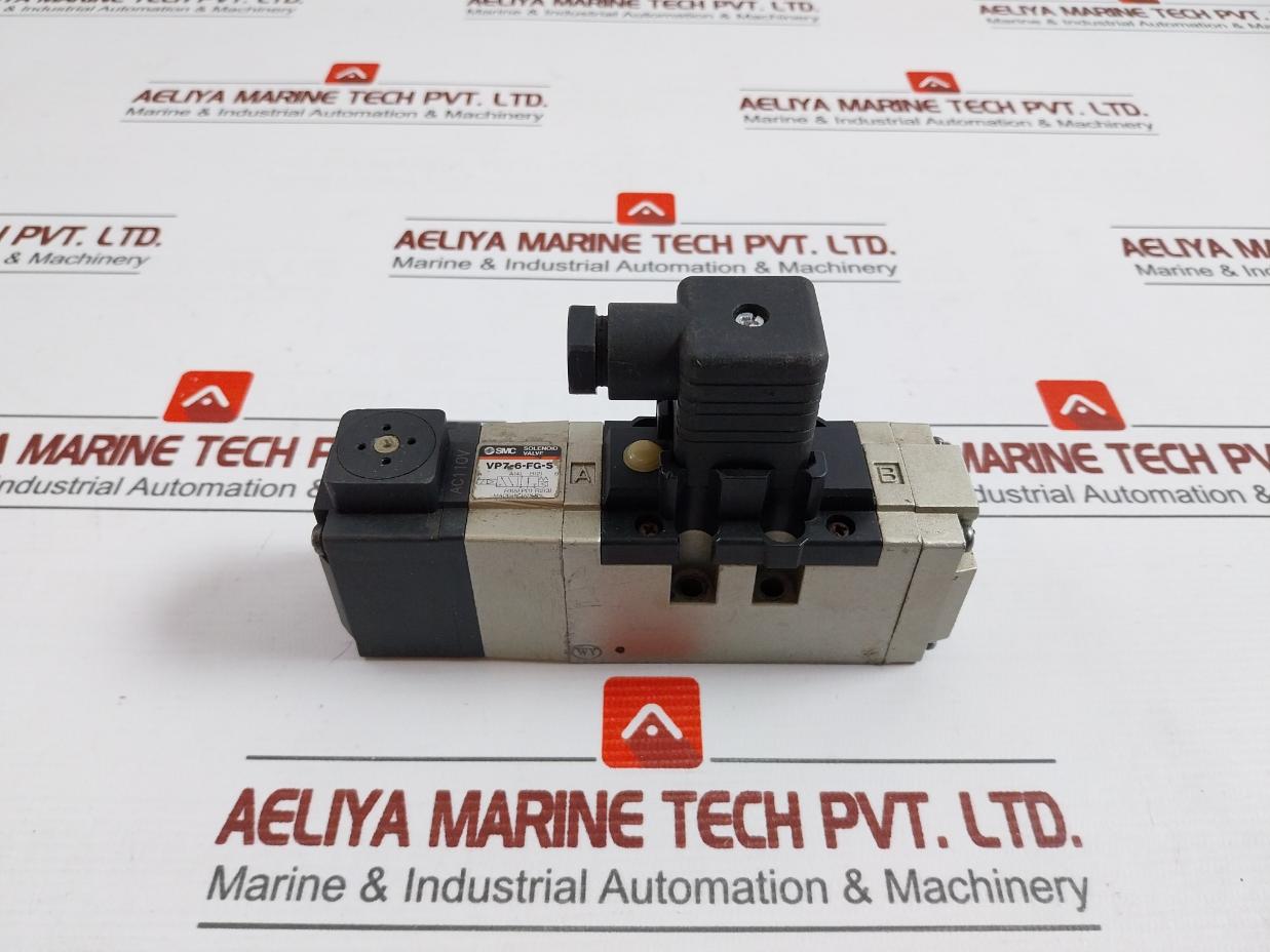 Smc Vp7-6-fg-s Solenoid Valve Ac110V