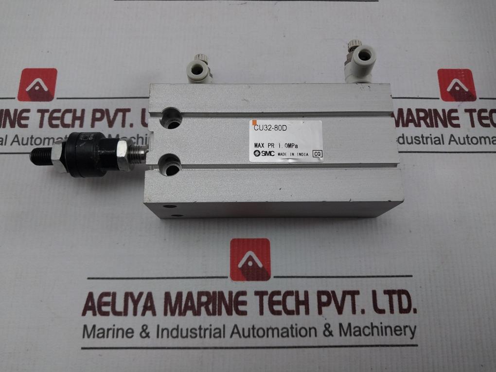 Smc Cu32-80D Mount Cylinder Double Acting Single Rod Ja30-10-125