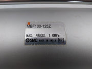 Smc Mbf100-125Z Cylinder Max. Press. 1.0Mpa