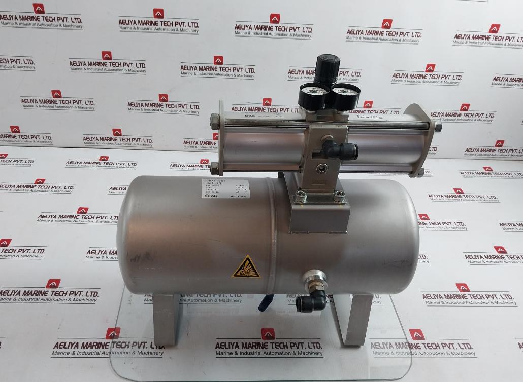 Smc Vbat10S1 Air Tank With Booster Regulator 2.0Mpa Sus316 Vba20A-03Gn 4J1-73