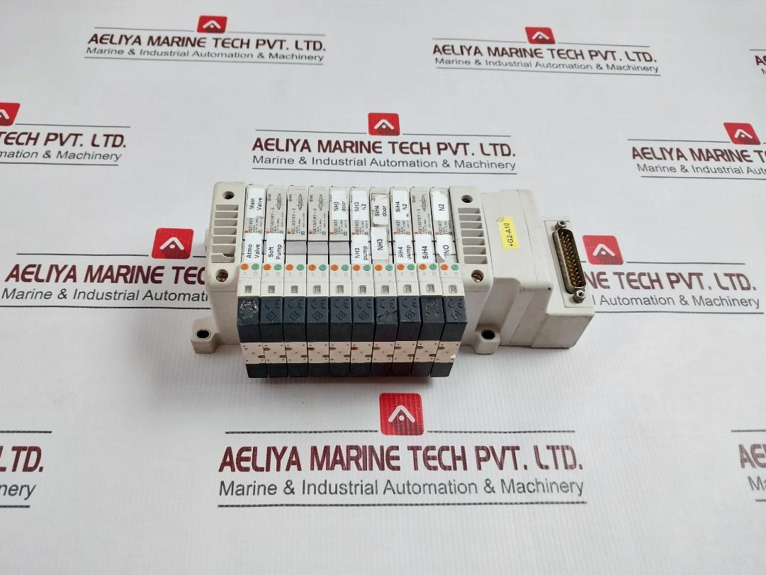 Smc Vqc1-lok005 Valve Terminal With 10 Solenoid Valve 0.15-0.7Mpa Dc24V 0.5W