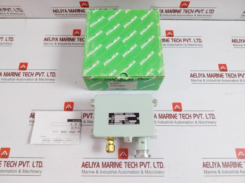 Sns-C106wq Pressure Control Mpa Saginomiya 0.06-0.6 In New
