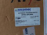 Socomec Atys 200A Motorised Changeover Switch 95234020Sl 2A/24V